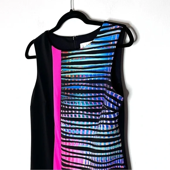 Joseph Ribkoff Sleeveless Shift Dress 8 - Picture 5 of 8